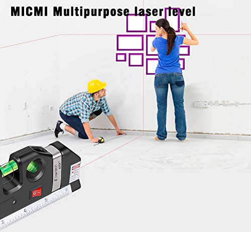 Multipurpose Laser Level and Tape Measure Combo