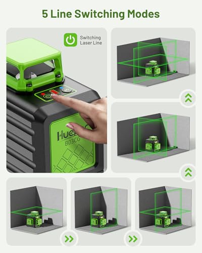 Huepar 360° Self-Leveling Laser Level Tool