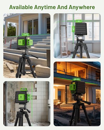 Huepar 360° Self-Leveling Laser Level Tool