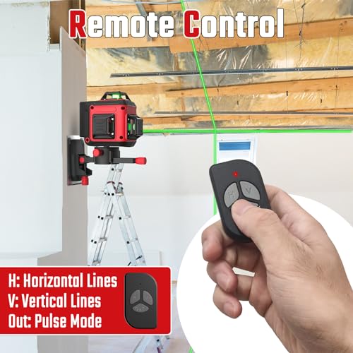 Revvstark 3D Cross Line Laser Level Kit