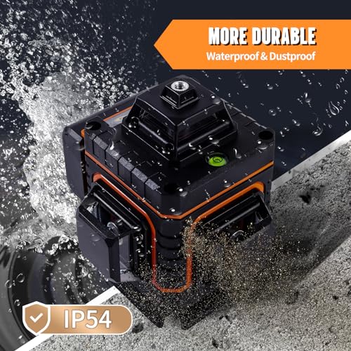 4D Green Laser Level with Rechargeable Batteries