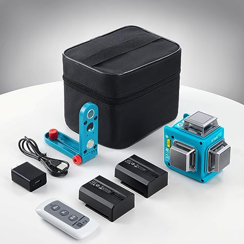 KEZERS 360° Green Laser Level with Remote Controller