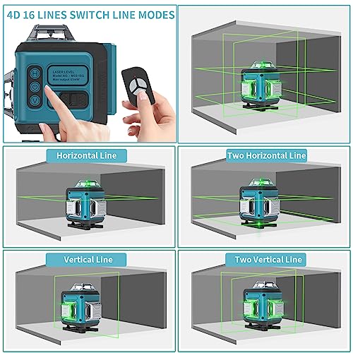 Catlyn 360° Green Laser Level Tool with Pulse