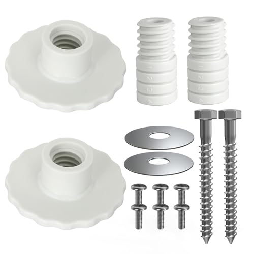 Fiberglass Shower Grab Bar Mounting Kit with Anchors