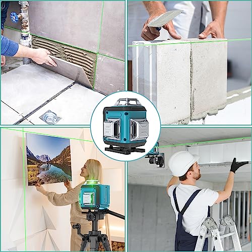 Catlyn 360° Green Laser Level Tool with Pulse