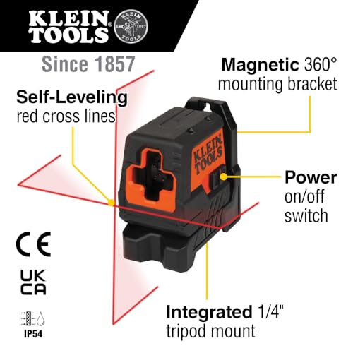 Klein Tools Mini Self-Leveling Cross-Line Laser Level