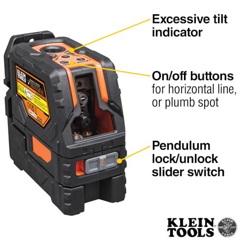 Klein Tools Laser Level with Magnetic Mount Clamp