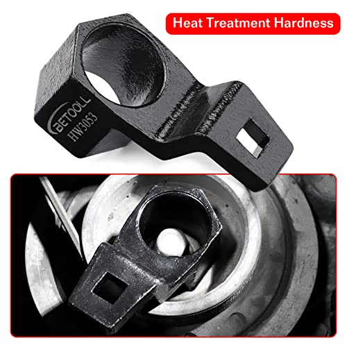 BETOOLL 19mm Harmonic Balancer Socket & Crankshaft Pulley Wrench