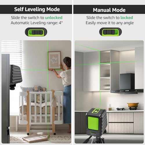 Huepar Box-1G 360° Self-Leveling Laser Level