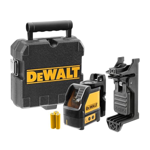 DEWALT Self-Leveling Cross Line Laser, Red Beam