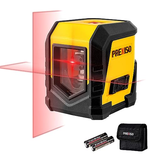 PREXISO Self-Leveling Cross Line Laser Level Tool