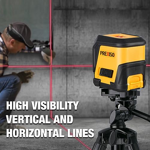 PREXISO Self-Leveling Cross Line Laser Level Tool