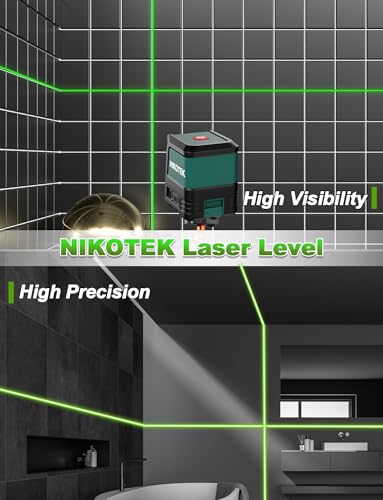 Nikotek Self-Leveling Green Laser Level Tool