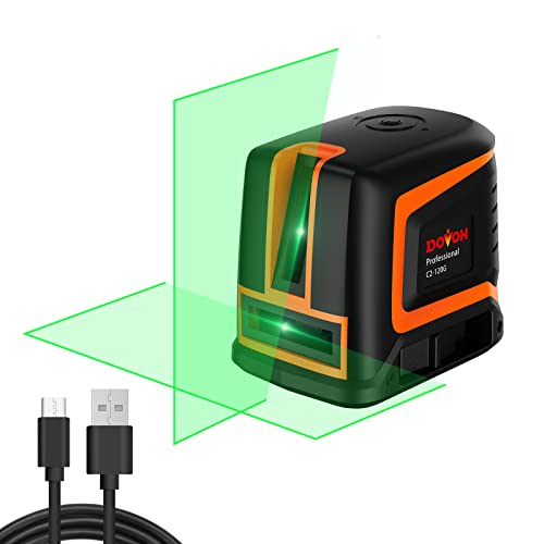DOVOH High Accuracy Rechargeable Green Laser Level