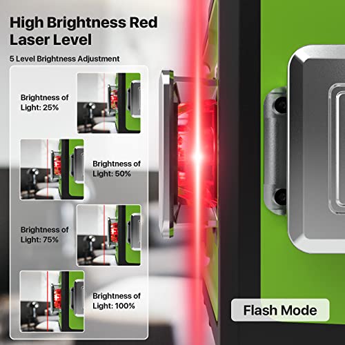 MAITHEUO 3x360° Self-Leveling Laser Level Tool