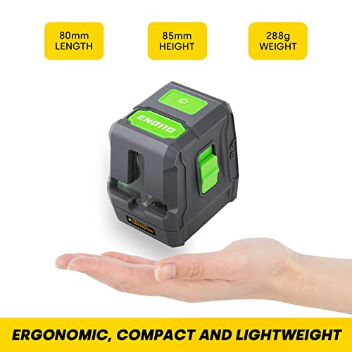 ENVENTOR Green Self-Leveling Cross Line Laser Level