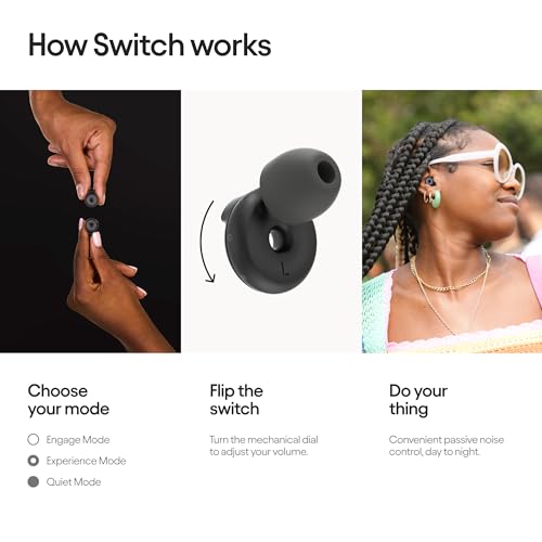 Adjustable Loop Switch Earplugs for Noise Reduction