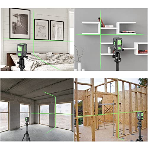 ENVENTOR Green Self-Leveling Cross Line Laser Level