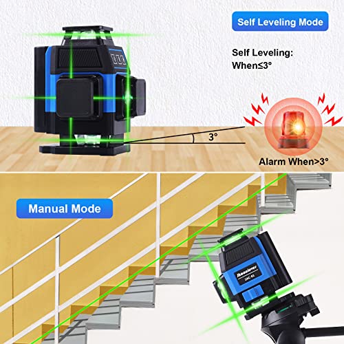 Jkaoclever 16-Line Self-Leveling Laser Level Tool