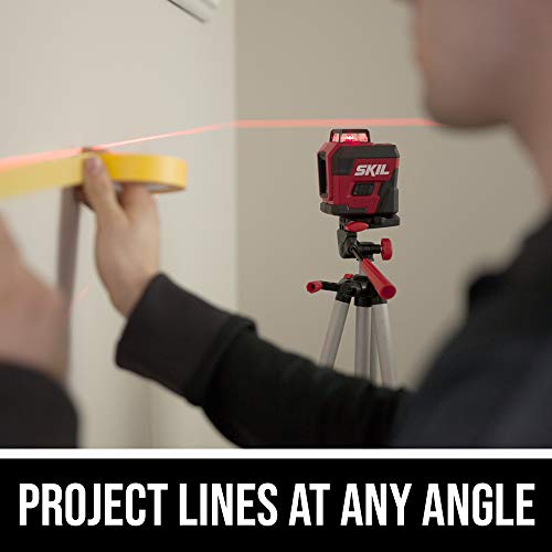 SKIL 65ft Red Self-Leveling Cross Line Laser Level