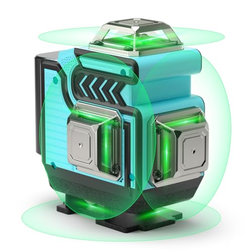 Hittaty 4x360° Green Beam Laser Level Tool