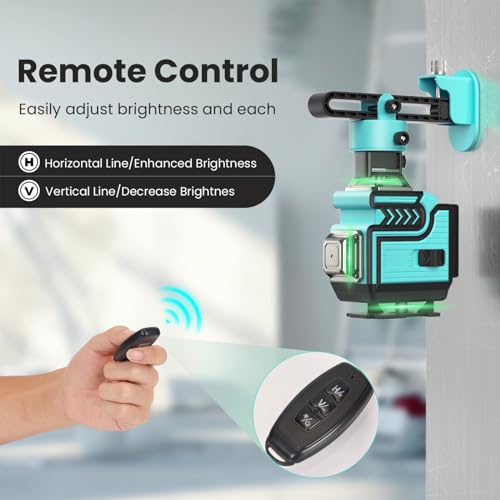 Hittaty 4x360° Green Beam Laser Level Tool