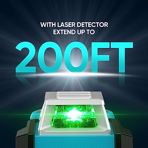 Elikliv 360° Self-Leveling Green Laser Level Tool