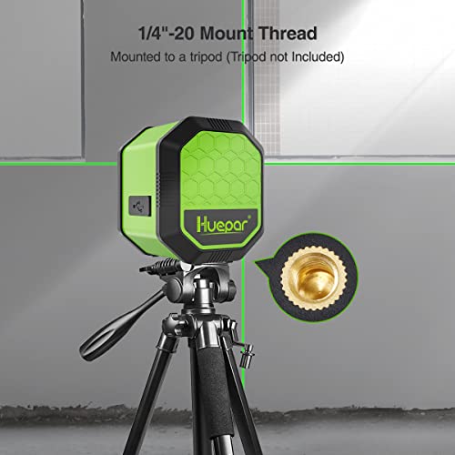Huepar Self-Leveling Green Cross Line Laser Level