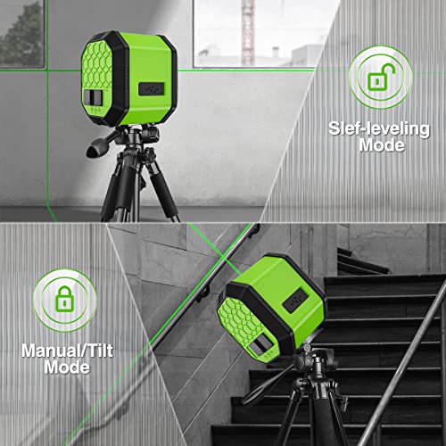 Huepar Self-Leveling Green Cross Line Laser Level