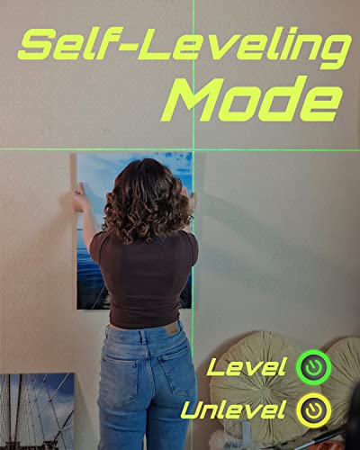 LASGOO Self-Leveling Green Laser Level with Stand