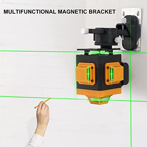 4D Green Cross Line Laser Level Tool