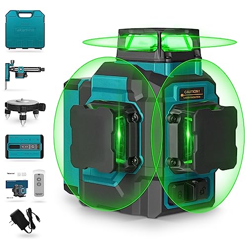 Takamine 3D Green Laser Level with Remote Controller