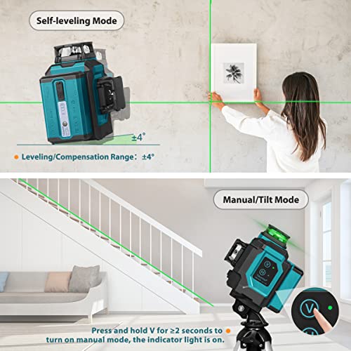Takamine 3D Green Laser Level with Remote Controller