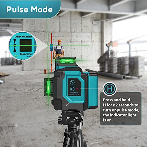 Takamine 3D Green Laser Level with Remote Controller