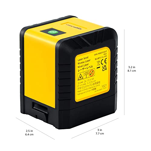 Amazon Basics Class II Laser Level, 59-Foot
