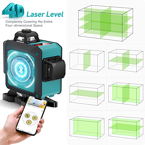 Elikliv 360° Self-Leveling Bluetooth Laser Level