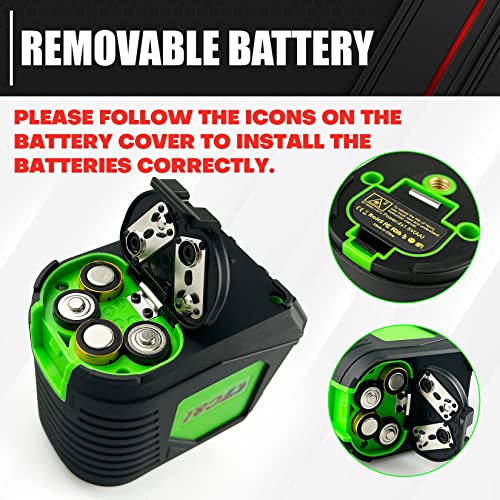 Self-Leveling Green Laser Level with Magnetic Base