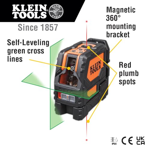Klein Tools Self-Leveling Laser Level with Clamp