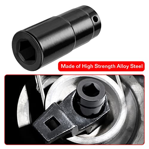BETOOLL 19mm Harmonic Balancer Socket & Crankshaft Pulley Wrench