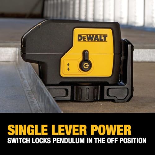 DEWALT Self-Leveling Red Line Laser - 3-Beam
