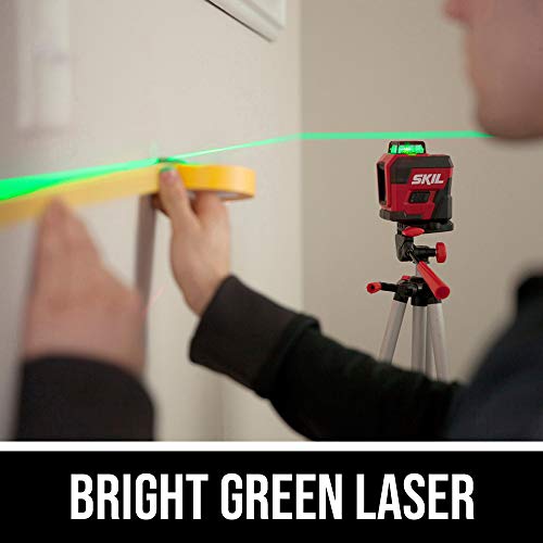 SKIL 100ft Self-Leveling Green Laser Level Kit