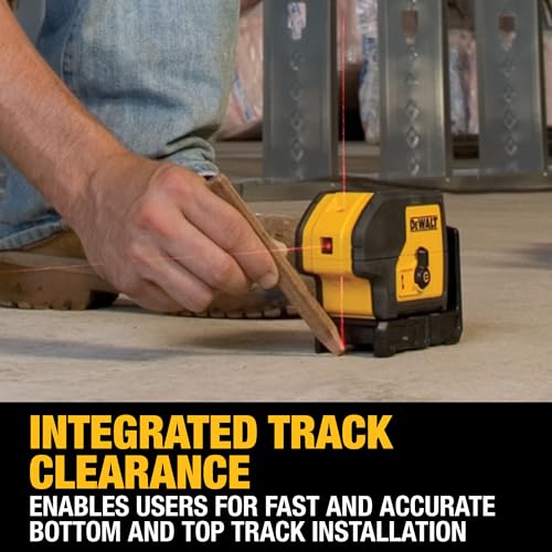 DEWALT Self-Leveling Red Line Laser - 3-Beam