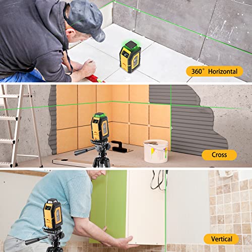 PREXISO 360° Self-Leveling Laser Level Kit