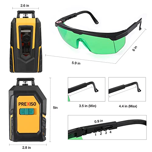 PREXISO 360° Self-Leveling Laser Level Kit