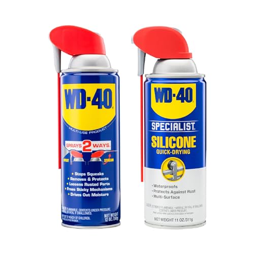 WD-40 Multi-Use & Silicone Lubricant Combo Pack