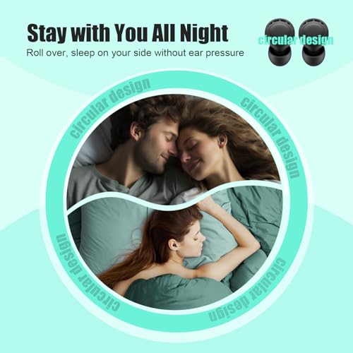 Beinkap Reusable Silicone Ear Plugs – 35dB Noise Cancelling