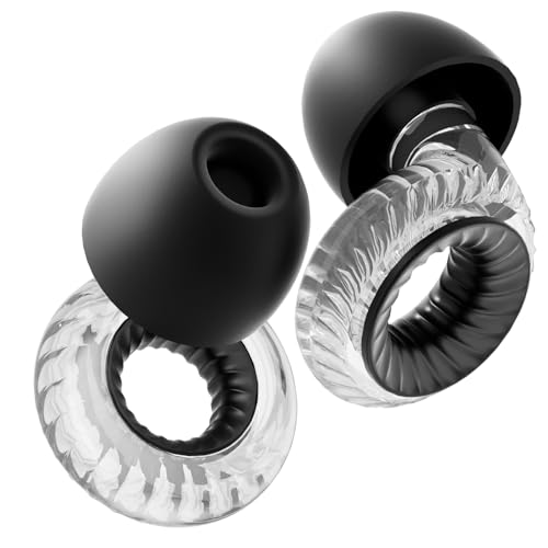 Yawsoy High Fidelity Concert Ear Plugs, 6 Pair