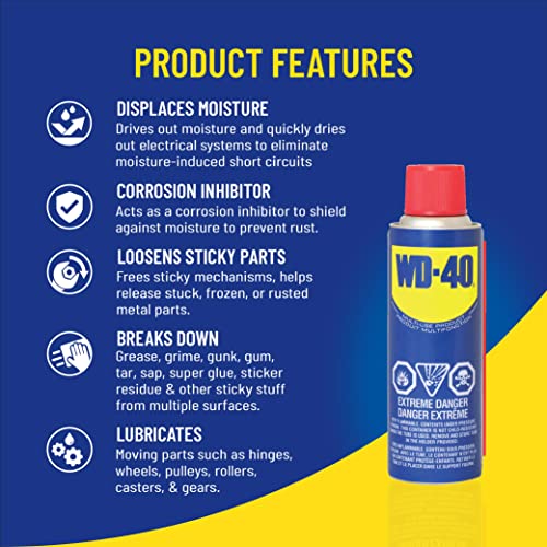 WD-40 Multi-Use Spray, 3 Ounce Can
