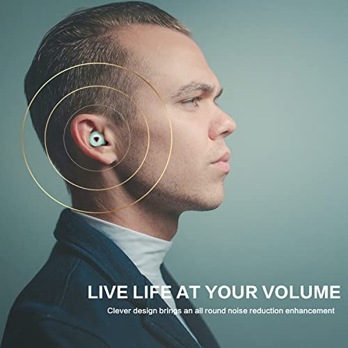 Noise Cancelling Ear Plugs for Sleeping, Reusable Silicone