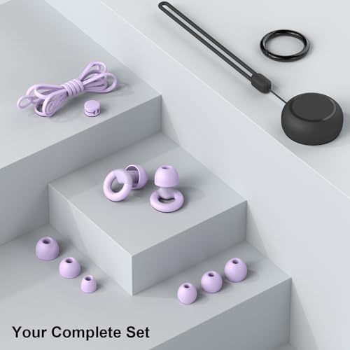 Soft Silicone Earplugs for Sleeping & Hearing Protection